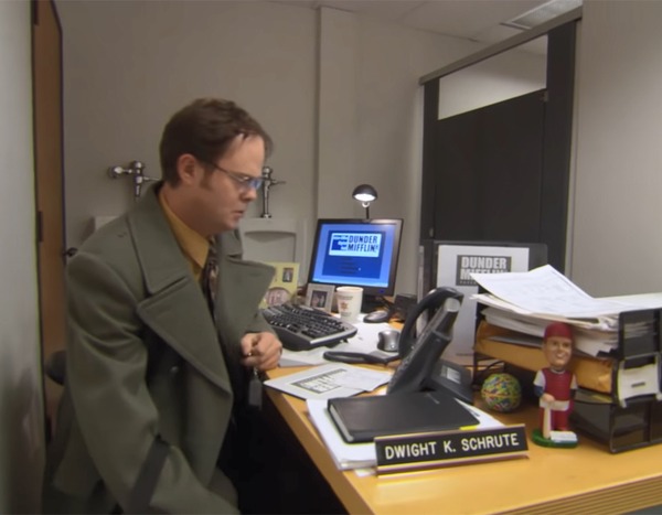Shitty Day At Work from Funniest Dwight Schrute Moments From The Office